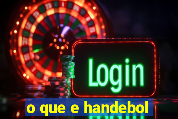 o que e handebol